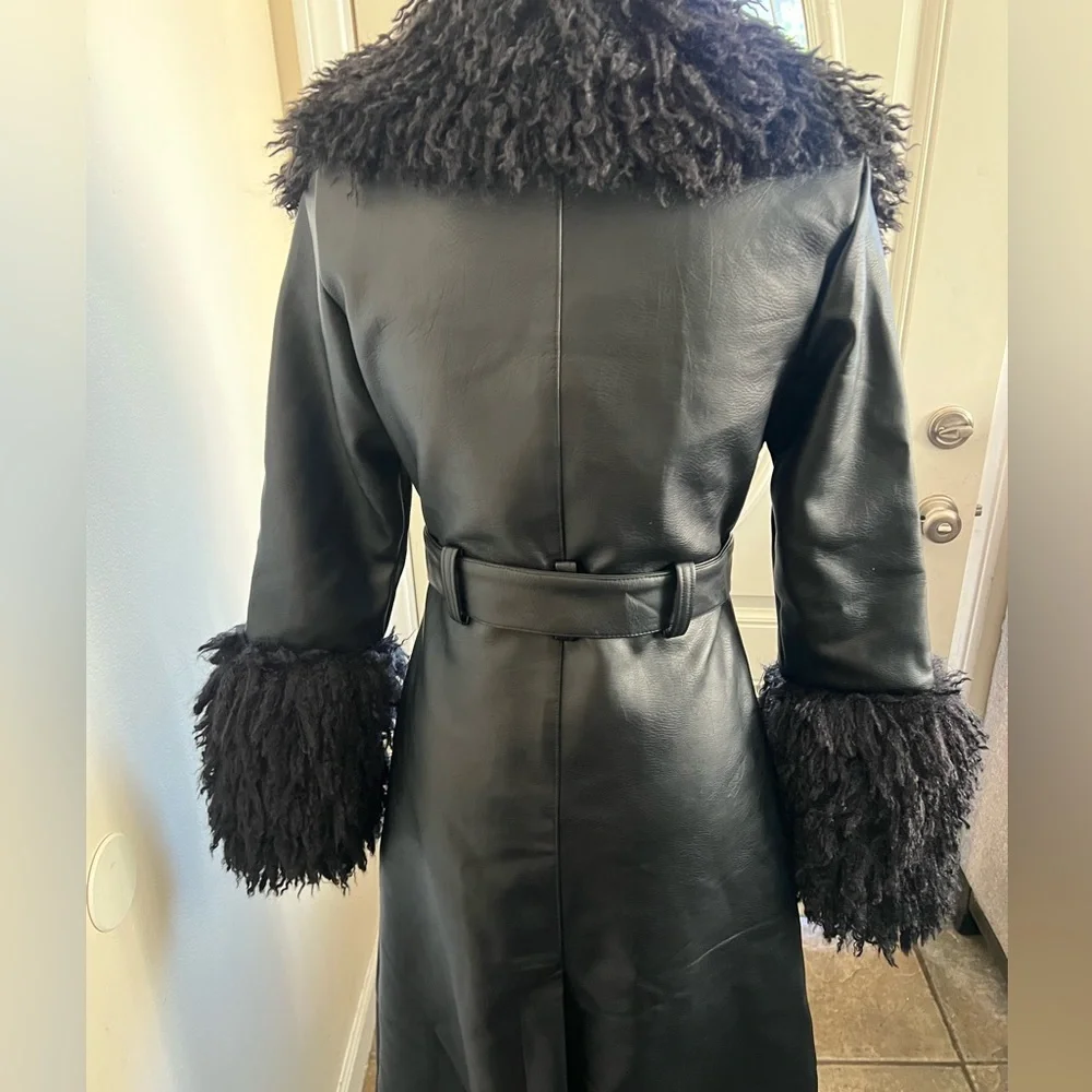 Killstar Midnight Sun Pennylane Style Black Coat Size Small Goth Whimsigoth Y2k - Picture 8 of 8